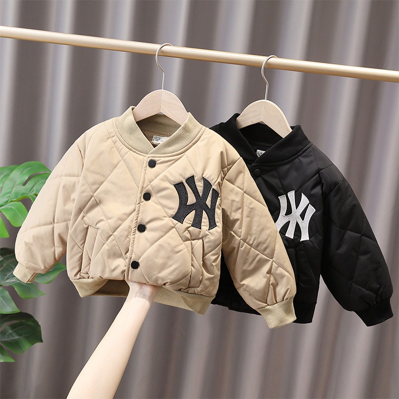 Baseball quilted light and thin demi-season children's uniform for…