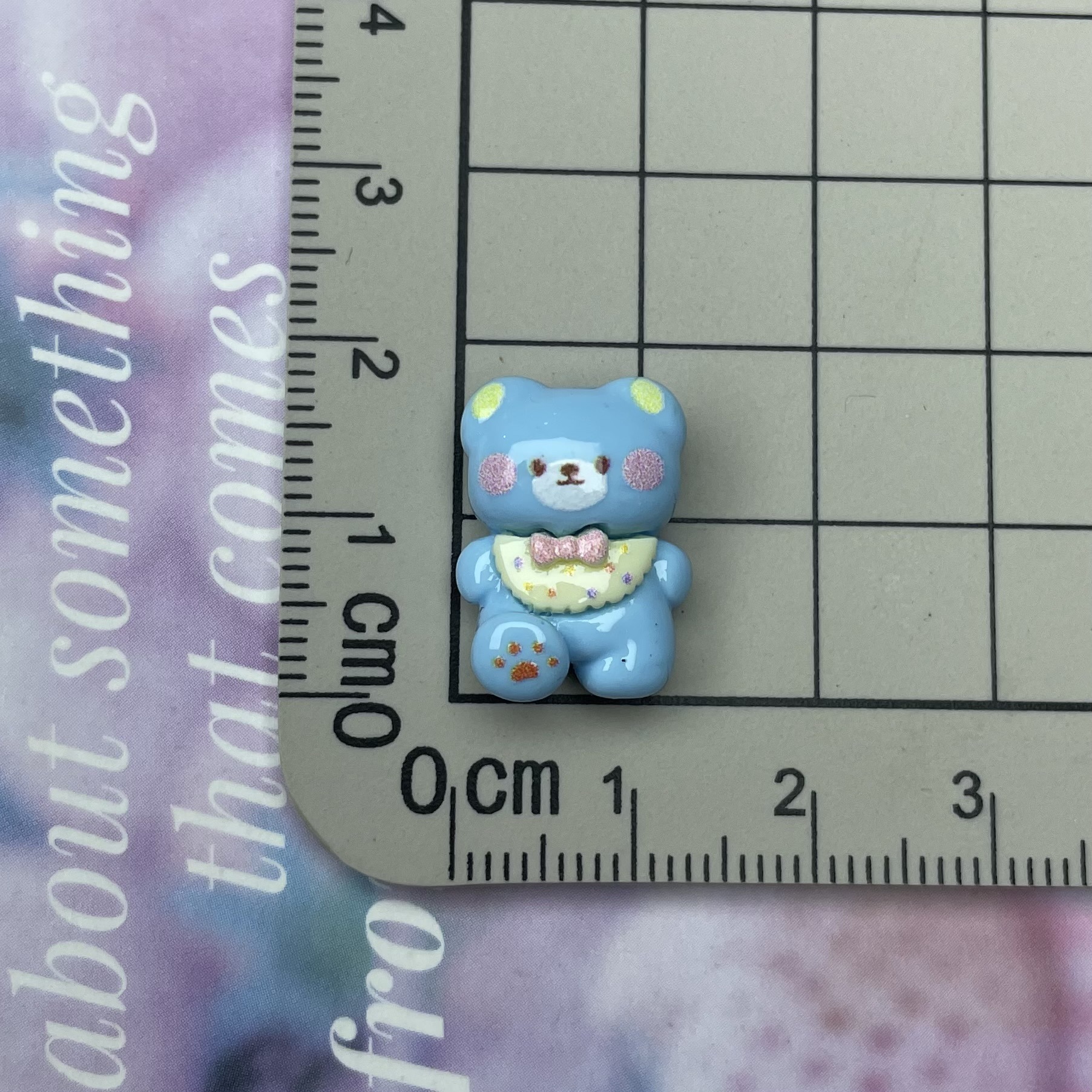 05 * oso babero azul