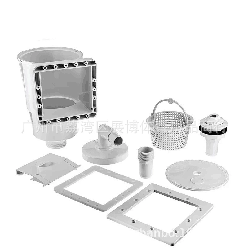 Фабрика прямых продаж пул скиммер чистящие аксессуары резиновая пленка бассейн гражданского бассейна ABS скиммер настенный фильтр