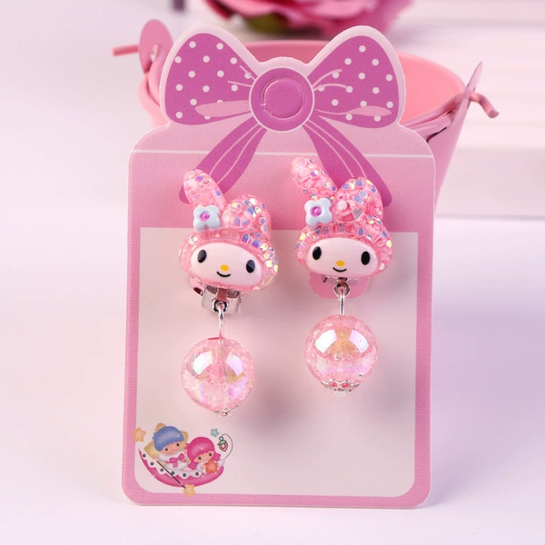 1 pair of crooked ears rabbits (including cardboard)