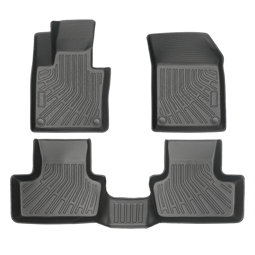 Para el Volvo XC60 2018 - 2025 TPE Foot Pads 3D All Weather Material Backpack Pad