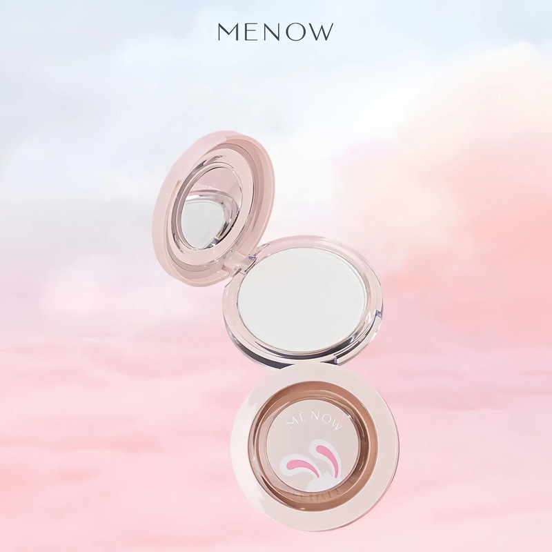 MENOW Year of the Rabbit Limited Honey Powder Cake Clear and Focused Lightweight and Delicate Matte White Cake Makeup Powder Cake