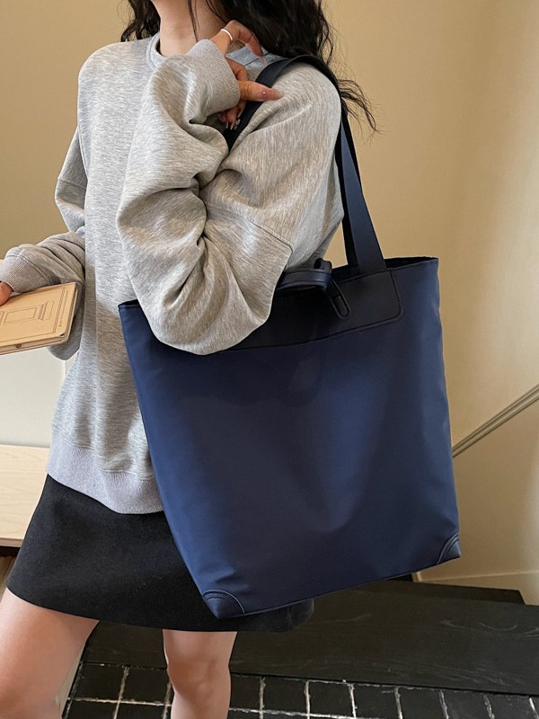 Bolso de mano de gran capacidad de ocio para mujeres 2026 nuevo estilo coreano de nicho bolso de hombro de brazo simple bolso de viaje image 4
