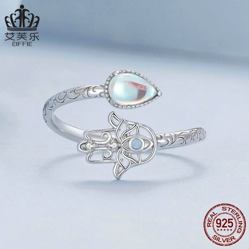 艾芙乐 Genuine ring, platinum accessory, jewelry, silver 925 sample