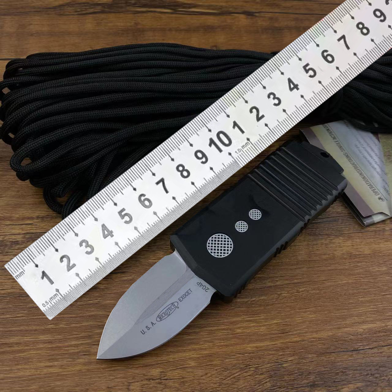 厂家直销高品质微技术飞鱼CNC伤齿龙户外野营折叠刀折刀EDC工具