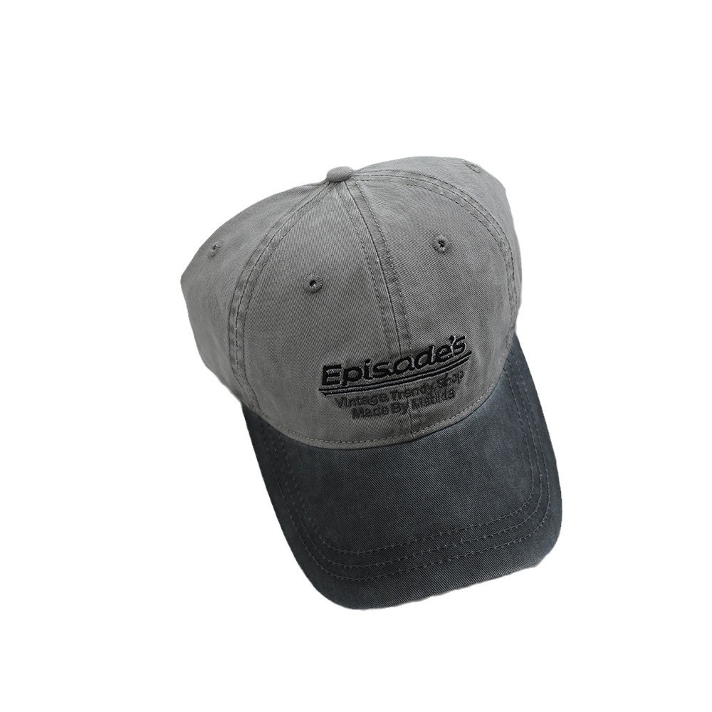 Sombreros infantiles primavera y otoño estilo americano bordado sombrero de béisbol de moda con fotos casuales gorras de lengua de pato para niños y niñas