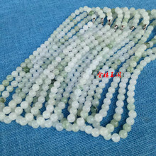 玉器新疆冰翠金丝玉天山翠项链手串珠翡翠色雪翠冰翠直播货品批发