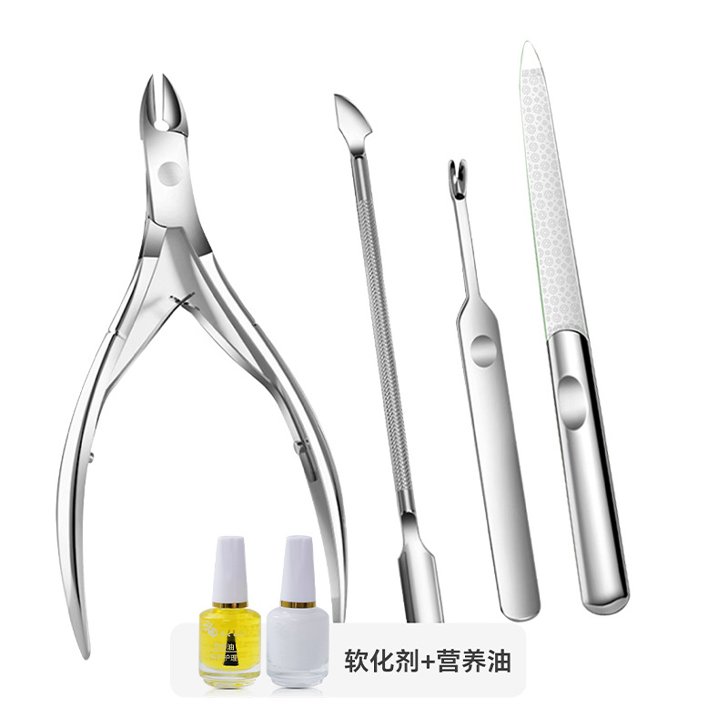 Exfoliating manicure tools set stainless steel for manicure…