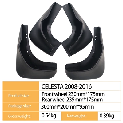 Mudguard Celesta 2008-2016 Foreign