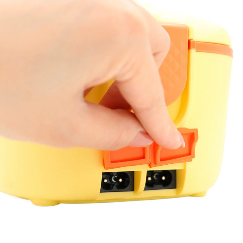 Электрический ланч-бокс 5-в-1 мощностью 80 Вт, цельный, с быстрым нагревом, для дома и автомобиля, с двойной крышкой, для трансграничной поставки