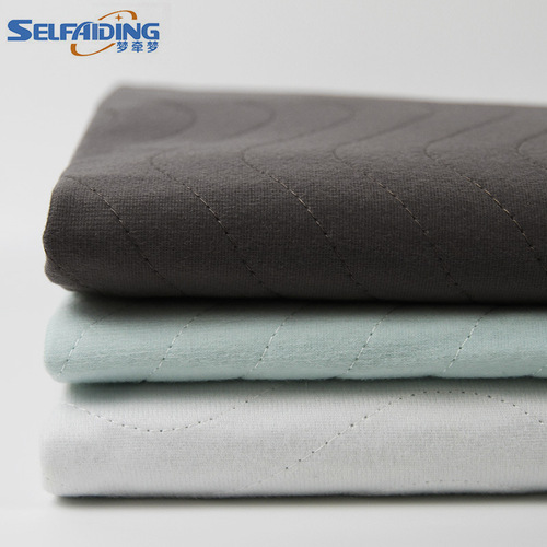 Manufacturer wholesale adult absorbent diaper waterproof diaper all-polyester flannel mattress pet care pad 