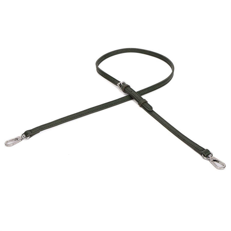 (graphite gray natural edge) 1.2cm shoulder strap + f style punch-free package first layer cowhide