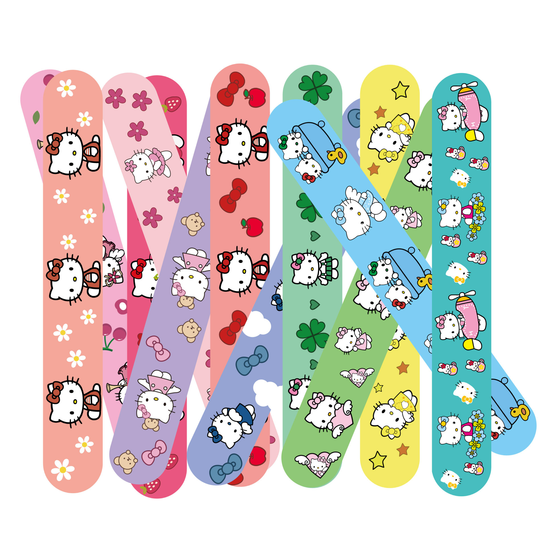 Nueva pulsera transfronteriza de anillo de palmaditas de dibujos animados ktcat tema de fiesta correa de muñeca de decoración