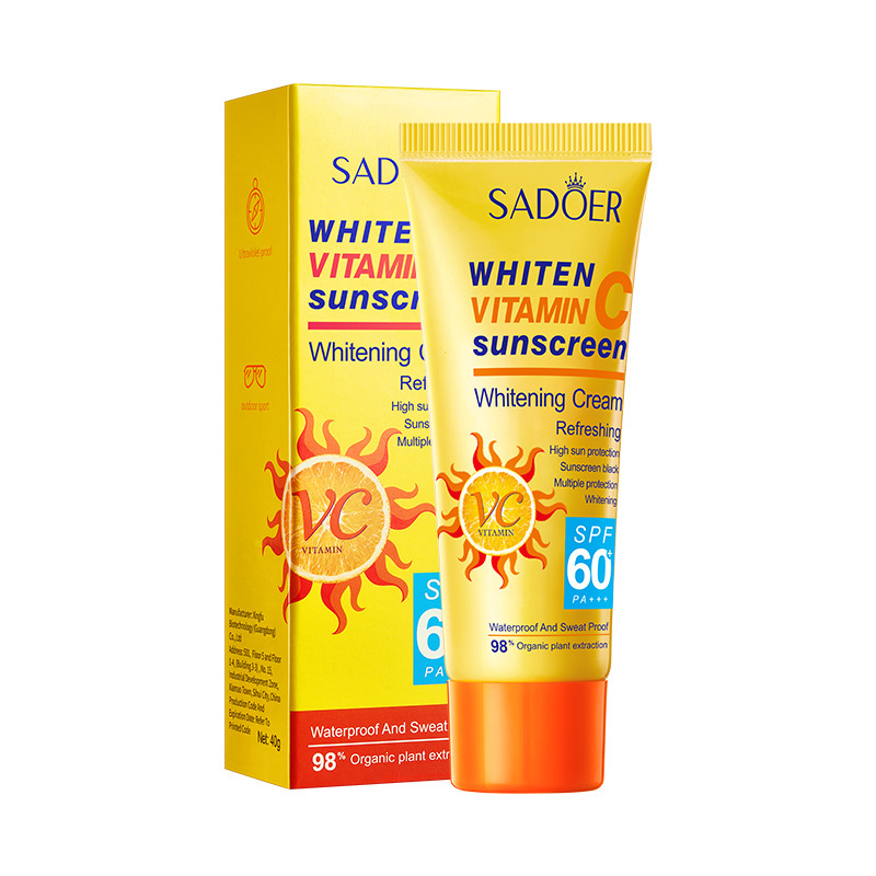 跨境外贸 SADOER防晒霜SPF50+ 防护隔离防紫外线水润护肤 防晒乳|undefined