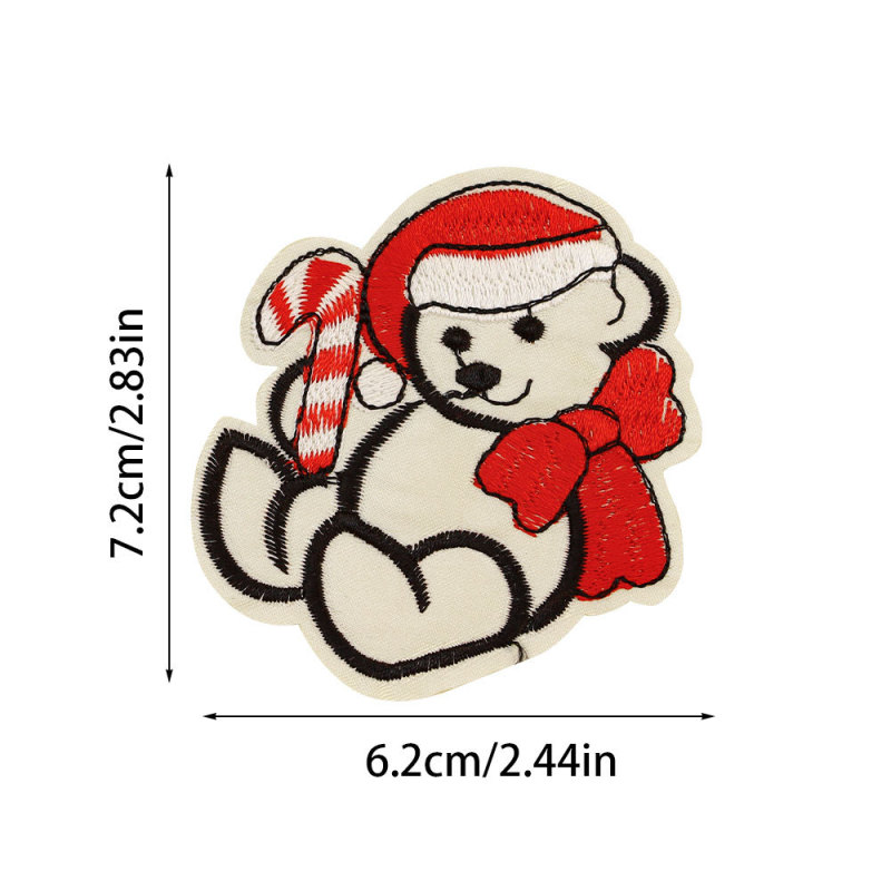 クロスボーダーのクリスマスの布は丁を貼って刺繍を貼って大きい図案を貼ります。|undefined
