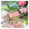 Gagaku simulation fruit ins Retro Cartoon Fimo Flower love Nail enhancement Sequins Smiling face nail Jewelry stickers