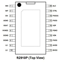 FT2910P ��̩һ�������� G�๦��IC  �첽�����ѹ��7.6V/7.0V