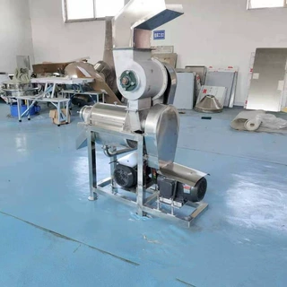 工业大型不锈钢榨汁机苹果梨石榴葡萄压榨机商用柑橘破碎压汁机