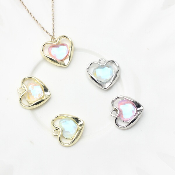 Fashionable stone inlay with zircon