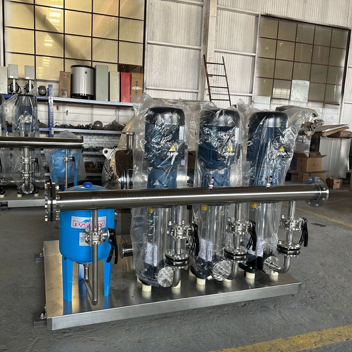 恒压变频供水设备 自动变频恒压水泵设备加压泵供水压力罐 离心泵