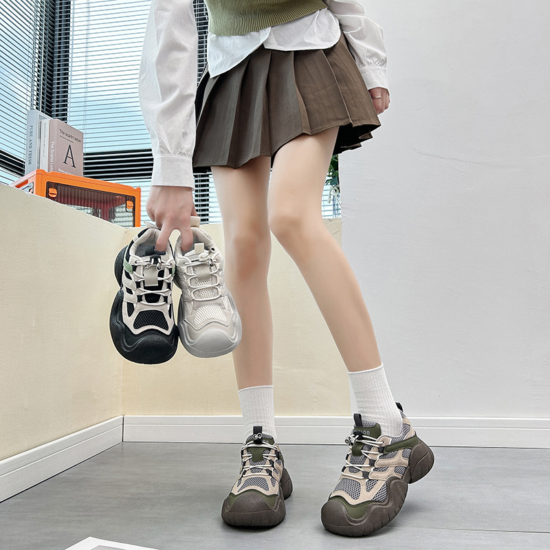 2023 herfst INS Koreaanse editie nieuwe papa-schoenen met verdikte zolen_voghion.com