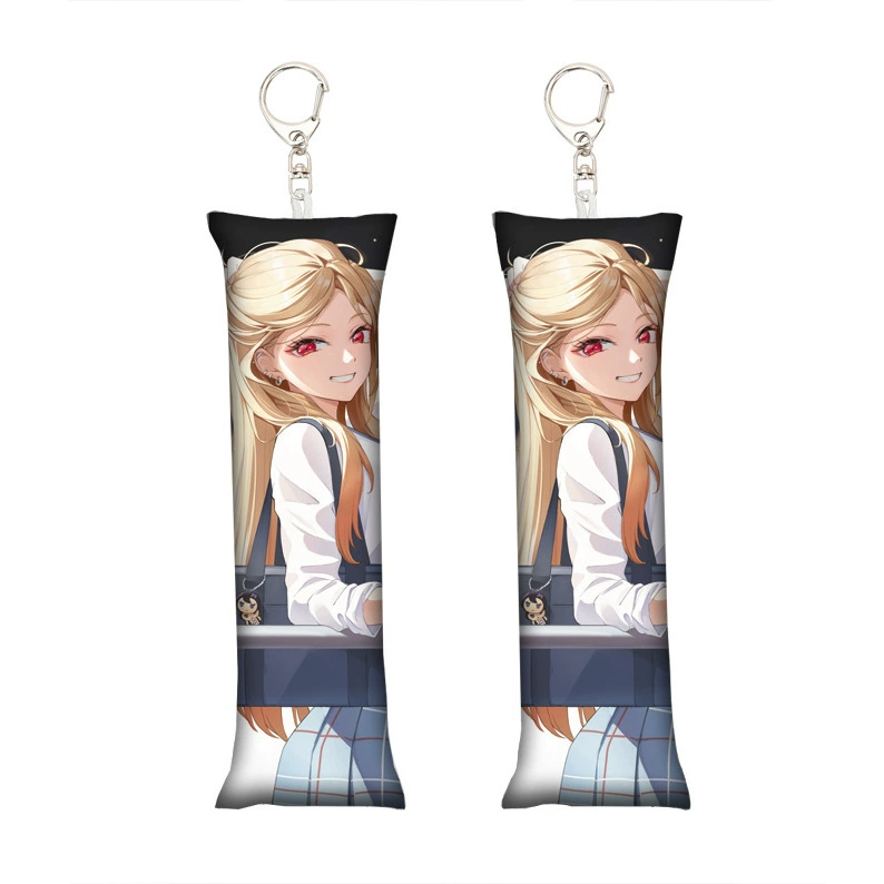 [动漫更衣人偶坠入爱河小抱枕钥匙扣迷你书包挂饰Mini Dakimakura] → аниме: переодевающаяся кукла влюбилась мини-подушка брелок для ключей