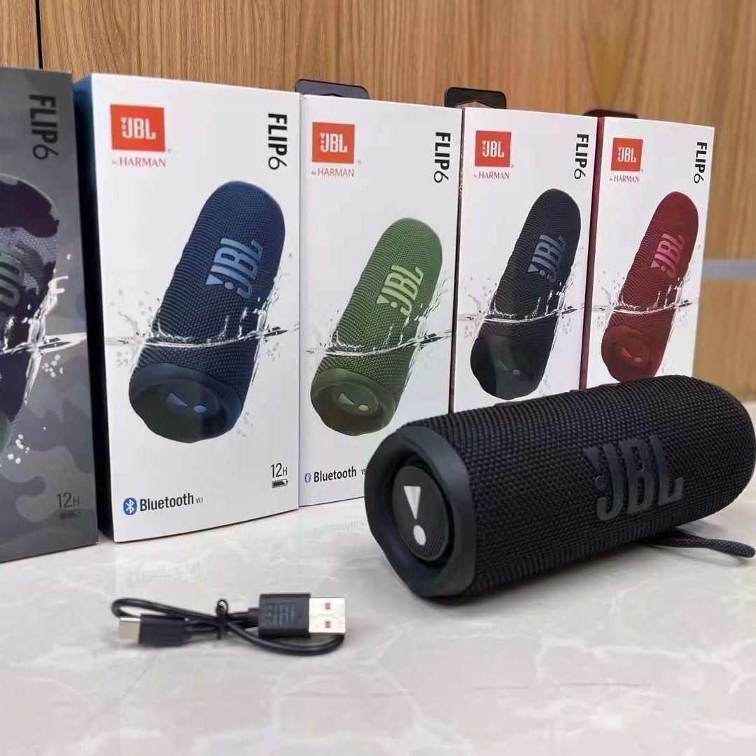 Cross-border Flip6 Music Kaleidoscope Altavoz Bluetooth Mini audio inalámbrico para exteriores Aplicación portátil de mejora de graves