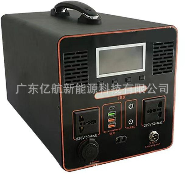 2度电2000W户外露营应急充电宝24V转DC220VYH-BS-B012P