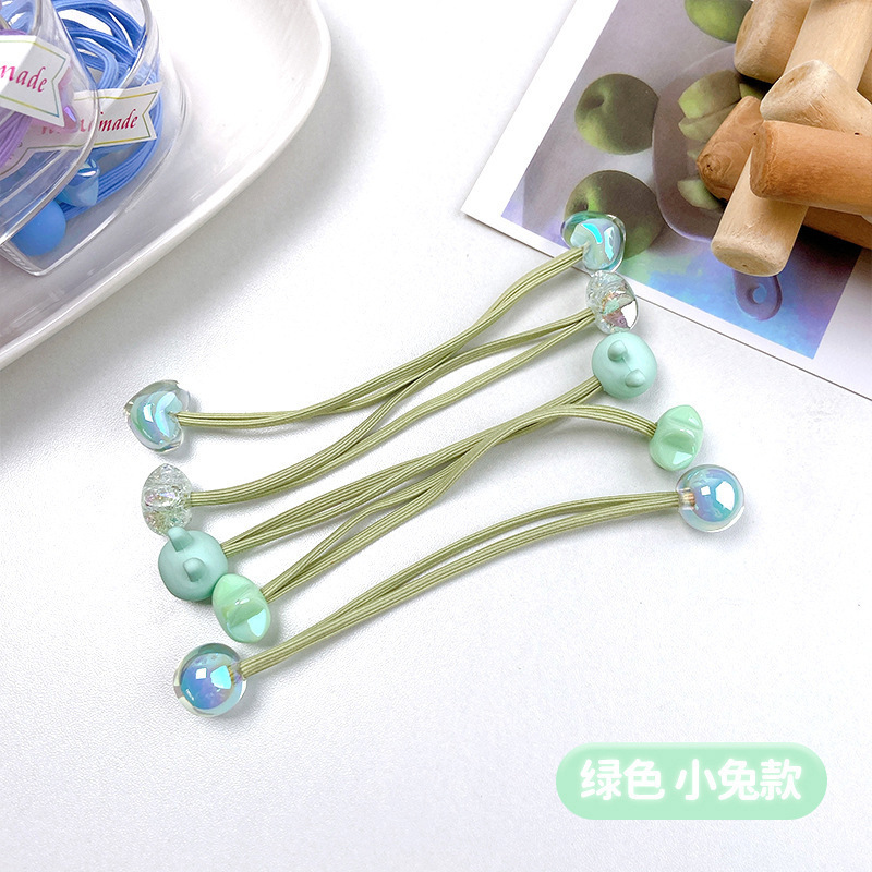 Banda de goma para niños de alta elasticidad no duele el cabello cuerda de cabello largo lindo bebé banda de pelo lazo banda de goma para el cabello tocado accesorios para el cabello