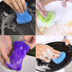 Multi-functional cleaning brush, dishwasher brush, household kitchen pan scrubber, dishwashing magic brush, rag, pumice stone, wholesale