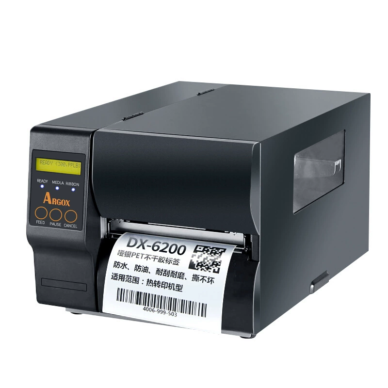 ARGOX DX-6200 широкоформатный принтер этикеток штрихкодов 6-дюймов 168 мм ширины печати QR кода