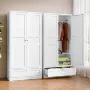 卧室定制成人板式大衣橱