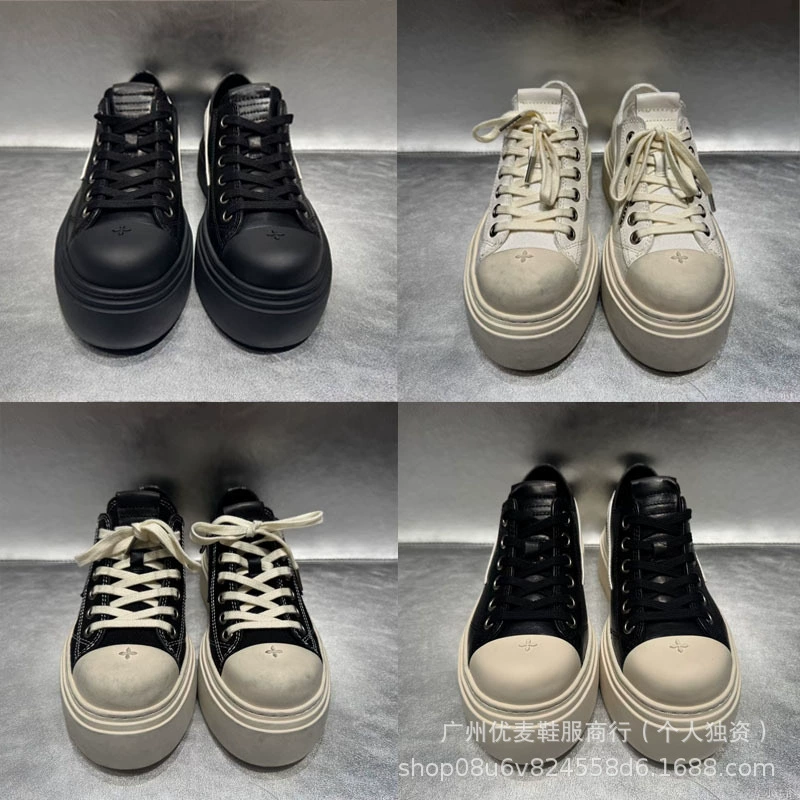 25 новых SMFK R метеор кроссовки ретро разрушают маленькие грязные туфли толстые подошвы маленькие грязные туфли холст женские туфли