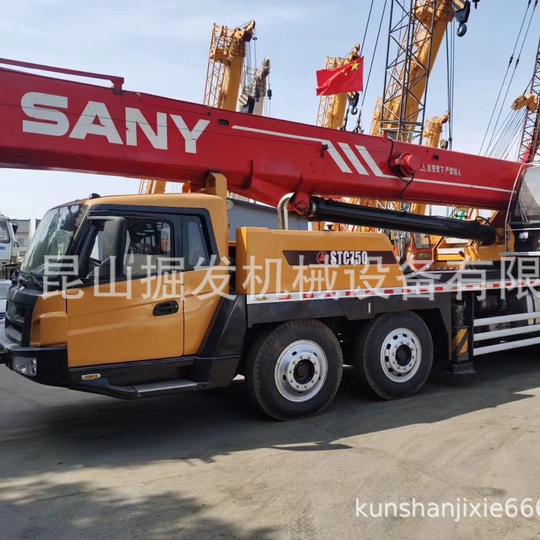 75吨三一起重机,75吨三一汽车吊,STC750 STC750S sany 75吨吊车