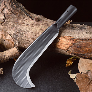 Durian peeling knife forging sickle agricultural chopping dual-purpose knife field portable small wood knife sharp carbon steel chopping knife