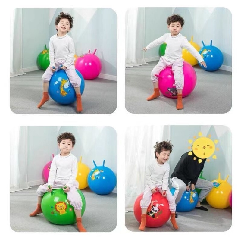 【厚い】羊の角のボールは厚いです。幼稚園の防爆ジャンプボールを大きくします。|undefined
