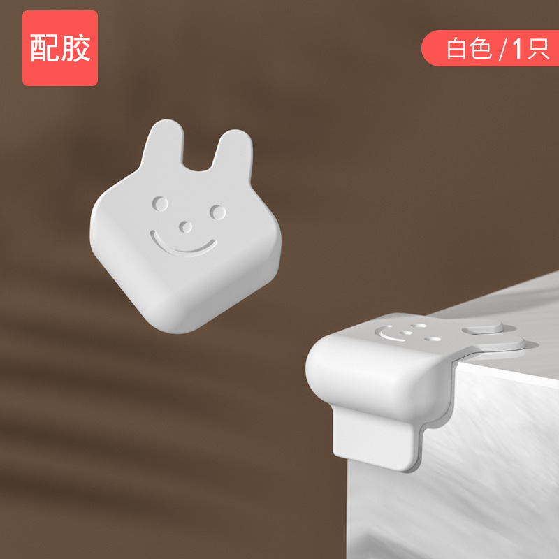 Animales transfronterizos Conejo Silicona Esquina de mesa Esquina de protección Esquina anticolisión Esquina anticolisión para niños Equipo de protección de seguridad para bebés