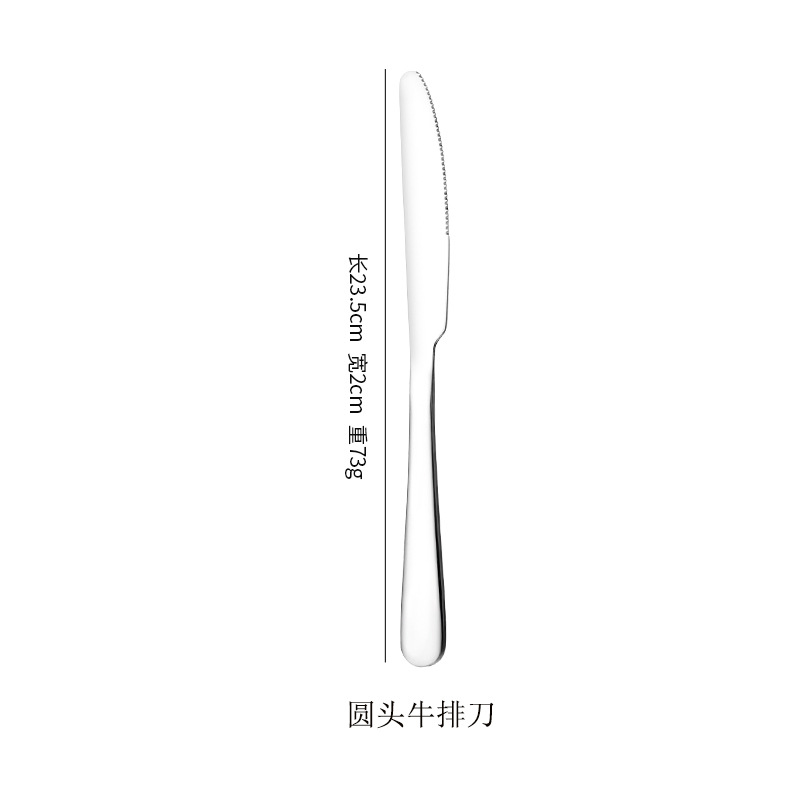 1010 cuchillo de acero inoxidable cuchillo tenedor cuchara set de cubierta de hotel de postre tenedor cuchara de hielo piezas comunes image 9
