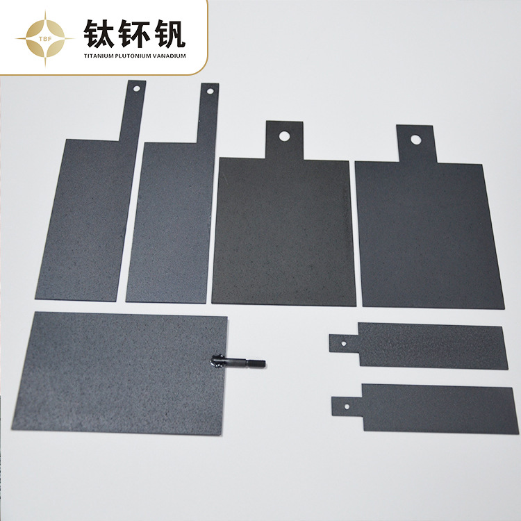 源头厂家生产加工水处理用钛电极板 钌铱涂层钛阳极板 规格全