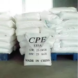 Preferential CPE 135A wire and cable grade sheath pipe fittings chlorinated polyethylene reinforced toughening
