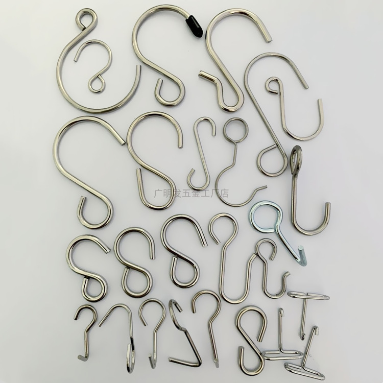 Christmas lantern hook solar light string hook holiday colored light hook LED outdoor waterproof flashing light hook stainless steel hook