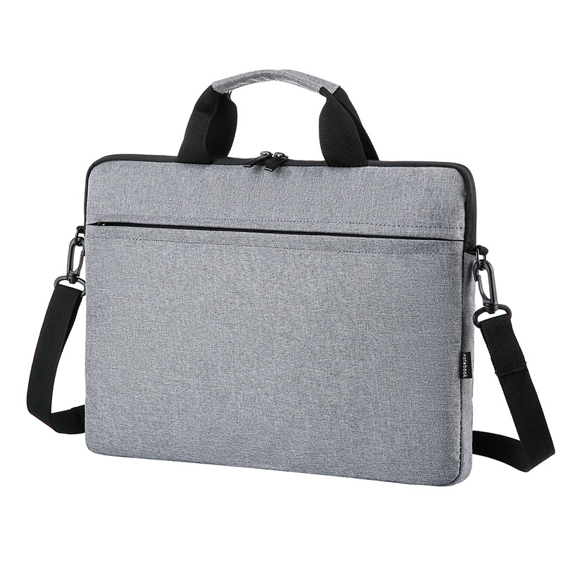Thin and lightweight portable one-shoulder ultrabook liner bag one-shoulder cross-body laptop bag 15.6-inch waterproof oxford cloth