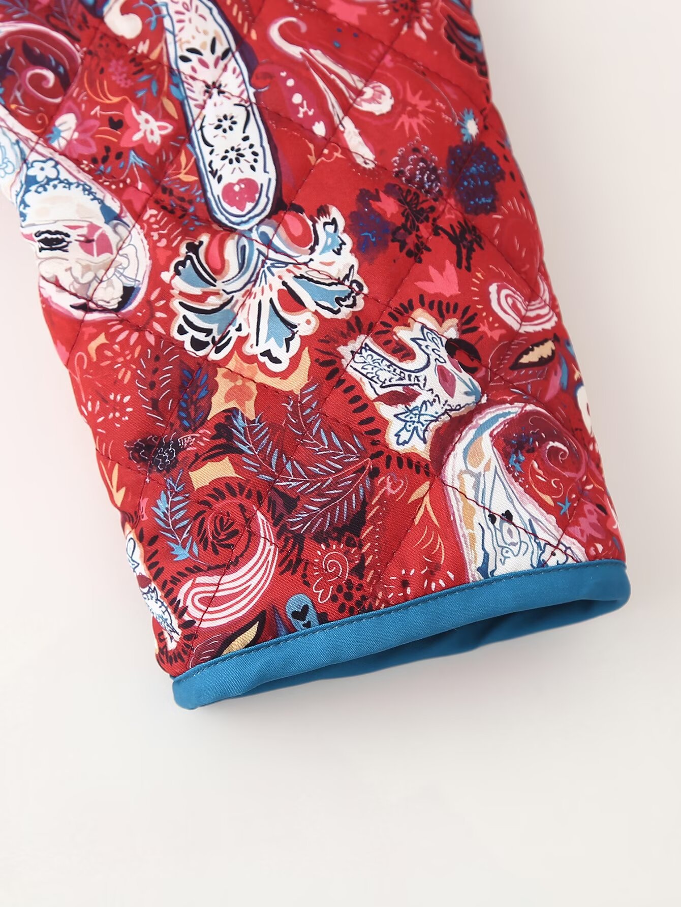 Women's clothing 2024 autumn/winter new street fashion short printed cotton jacket_voghion.com