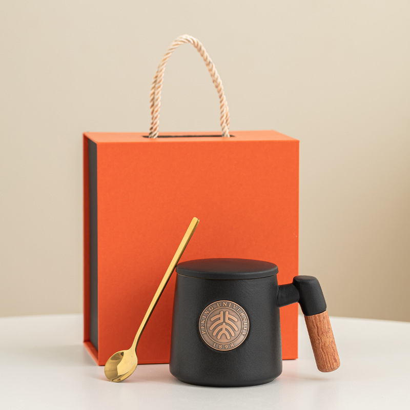 Festival del Medio Otoño regalo de mano mano mano mano de bronce con filtro ins Wenchuang pequeña taza fresca regalo de apertura escolar al por mayor