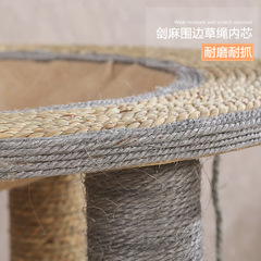 Four seasons sisal tube supplies cat climbing frame cat nest cat climbing frame cat scratching board cat claw grinding column amusing cat toy jumping platform