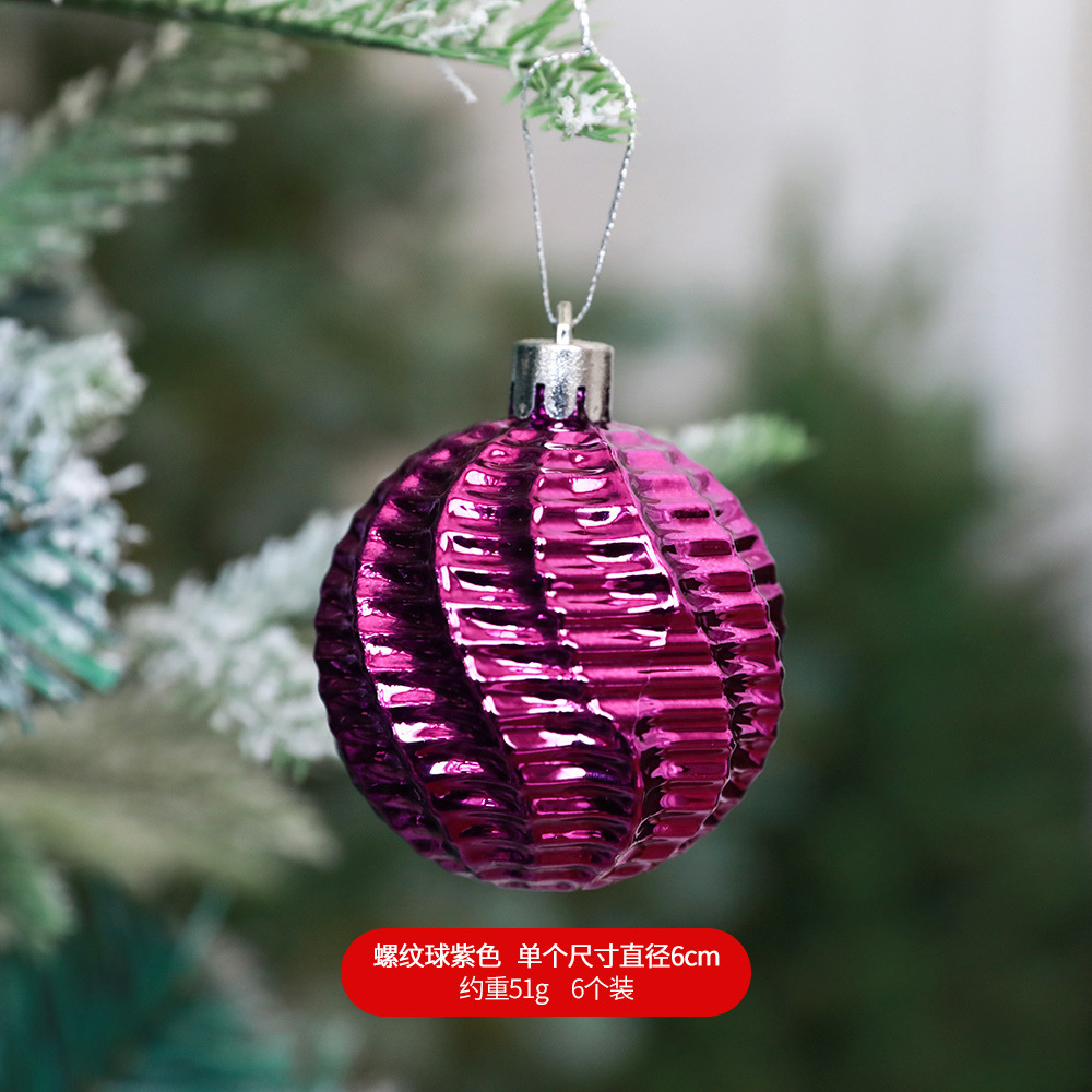 Bola de Navidad Duodua bolsa decoraciones de Navidad de forma especial bola pintada árbol de Navidad colgante accesorios centro comercial de techo al por mayor