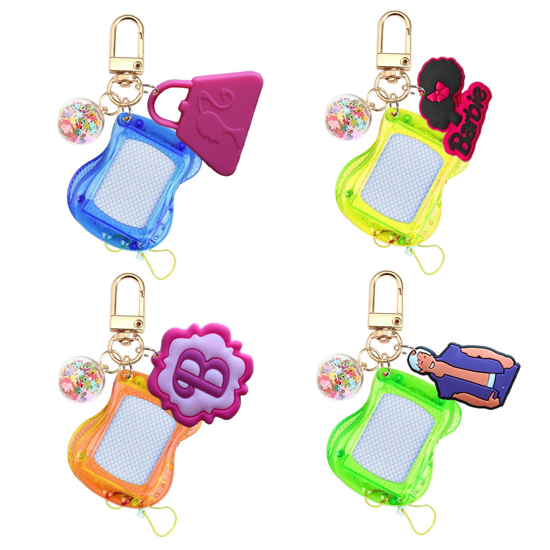 Keychain transfronterizo tablero de escritura magnético Xiyin creativo accesorios de dibujos animados tablero de dibujo tablero de escritura infantil puzzle infantil
