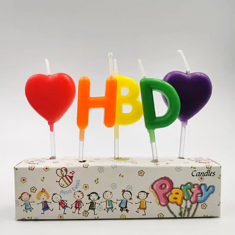 HBD candle 5 box