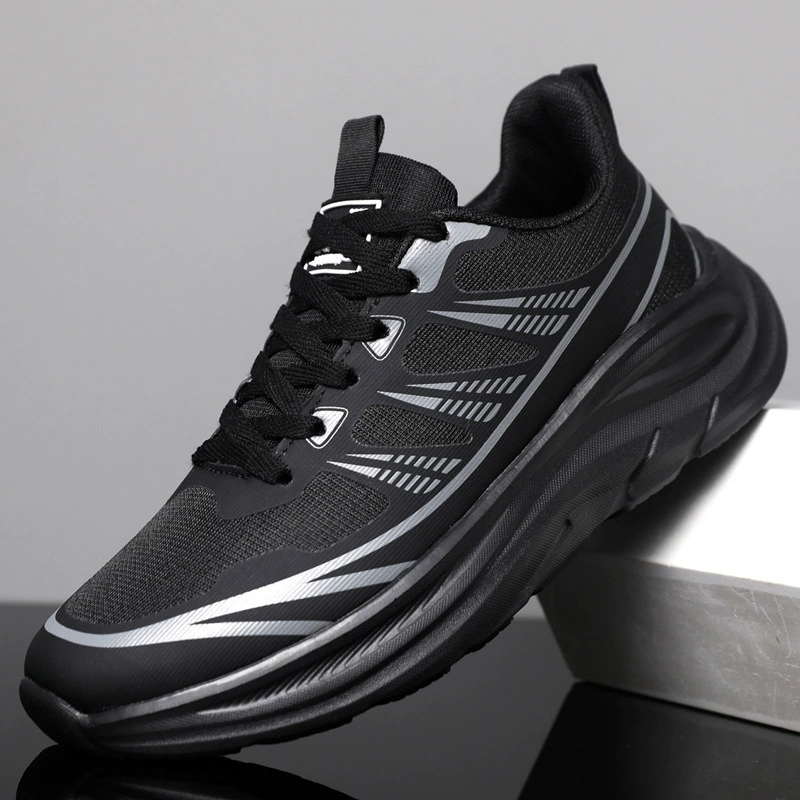 Клейкая обувь 2025, новая мужская обувь, модная и универсальная, легкая спортивная повседневная обувь на мягкой подошве, трансграничная подошва большого размера из ЭВА