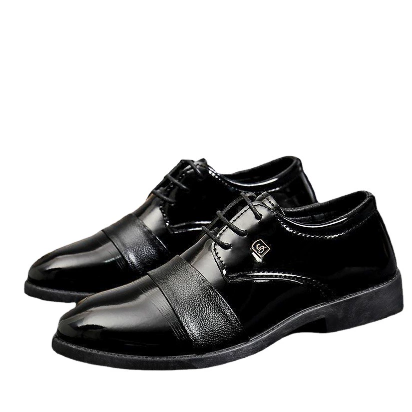 Кожаная обувь, мужская обувь, деловая официальная повседневная обувь, британская Молодежная Свадебная обувь, кожаная обувь, мужская кожаная обувь для жениха, шафера, мужская кожаная обувь